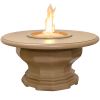 Inverted Gas Fire Table 48 inch Diameter GFRC - American Fyre