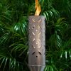 DIAMOND PLATE FIRE TORCH The Outdoor Plus