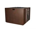 Fire Cube Gas Fire Table with Propane Door Architectural Pottery