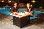 LP Gas Square Fire Pit “The Mason” Made by Endless Summer
