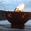 Sea Creatures Fire Pit Art with Choice of Fuel, Color and Ignition