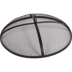 Black 19 inch Spark Guard Fire Pit Mesh Cover Dagan Products