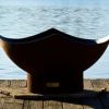 The Manta Ray Woodburning 36 Inch Fire Bowl From Fire Pit Art