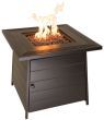 Anderson LP Gas Fire Pit with Steel Mantel by Endless Summer