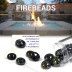 American Fire Glass Royal Blue Luster Fire Beads 10 Pound Bag