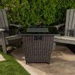 Square Propane Outdoor Fire Pit Catalina Cove 30 in. From GHP