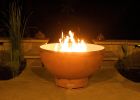 Crater Wood Burning Fire Pit 36 inch Diameter Bowl - Fire Pit Art
