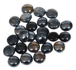 Dagan DG-GB-BLACKIR 3/4-Inch Fire Beads, 10 LBS, Black Iridescent