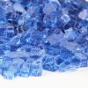 Fire Pit Glass Tempered Fire Glass 1/2" Pacific Blue, 20 lbs