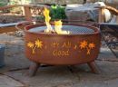 Patina Products Fire Pit Its All Good - Esta Todo Bien Fire Pit