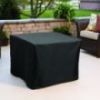 LP Gas 30 in. Fire Pit "Duvall" with Hideaway Table Top Insert