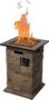 Propane Outdoor Fire Column "Newcastle" 20.5 inch From GHP