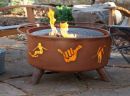 Wood Burning Fire Pit Patina Product F121 No Worries Mate