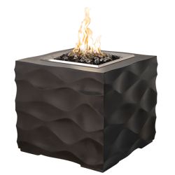 "Voro" 25.5 inch Cube Gas Fire Table from American Fyre Design