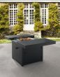 Square 34 inch Gas Fire Pit "Functional" from Plank and Hide