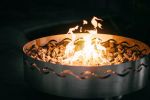 Fire Surfer - Stainless Steel Fire Pit Art Gas