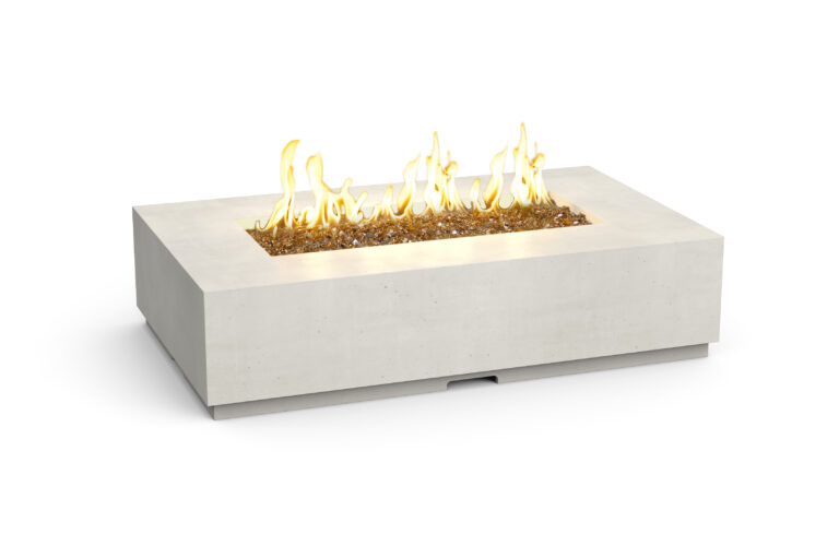 "Legend" Fire Table 60 Inch Rectangular  - American Fyre Design (AFD Ignition: Match Lit)