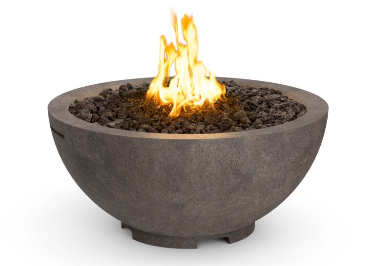 Gas Fire Bowl GFRC 32, 36, 48 inch From American Fyre Design (AFD Ignition: Match Lit, AFD Bowl Size: 32 inches)