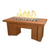 Corten Steel Fire Table "Alameda" Collection - The Outdoor Plus