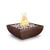 Metal Bowl Gas Fire Pit "Avalon" The Outdoor Plus- 24 to 36 inch