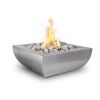 Metal Bowl Gas Fire Pit "Avalon" The Outdoor Plus- 24 to 36 inch