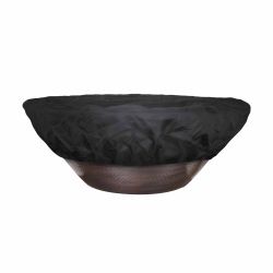 Fire Bowl Round 24 to 48 inch Canvas Covers The Outdoor Plus (TOP Round Fire Bowl Cover: 30 inches)