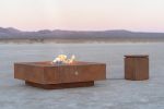 Square Metal Powder Coat Fire Pit "Cabo" by The Outdoor Plus