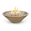 Cazo GFRC Concrete Fire Pit 48 and 60 inch – Narrow Lip The Outdoor Plus