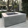 Aura Square Natural or LP Gas Fire Table Architectural Pottery