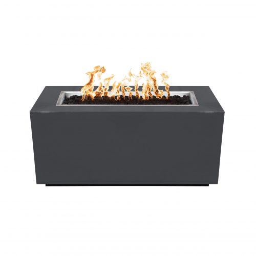 "Pismo" Fire Pit 48, 60 & 72 inch Powder Coat -The Outdoor Plus (TOP Fire Pit Size: 48", TOP Ignition Options: Match Lit Ignition)