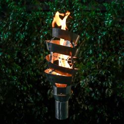 "Spiral" Gas Fire Torch by The Outdoor Plus - Light up the Night (Includes Post: Including Post)