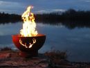 "Antlers" Gas Fire Pit from Fire Pit Art Match Lit or AWEIS Ignition