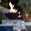 Concrete Bowl Gas Fire Pit  "Cazo" The Outdoor Plus - 24-48 inch