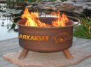 Collegiate Fire Pit to Show School Spirit From Patina Products (College: Arkansas)