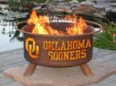 Collegiate Fire Pit to Show School Spirit From Patina Products (College: Oklahoma)
