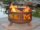 Collegiate Fire Pit to Show School Spirit From Patina Products (College: Ole Miss)