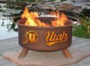 Collegiate Fire Pit to Show School Spirit From Patina Products (College: Utah)