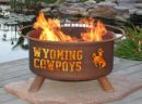 Collegiate Fire Pit to Show School Spirit From Patina Products (College: Wyoming)