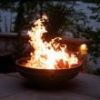 Emperor Gas Fire Pit Carbon Steel 37.25 x 14 Inch by Fire Pit Art