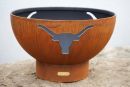 Longhorn 36-inch Gas Fire Pit W/ Ignition Options by Fire Pit Art