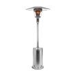Real Flame 96" Gas Free Standing Patio Heater - from RADTEC (RADTEC Finishes: Stainless Steel)