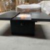 Square 42 inch Gas Fire Pit "Functional" from Plank and Hide