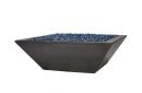 Gas Fire Pit 24 to 48 in. GEO Square Concrete Bowl ARCHPOT (ARCHPOT Size: 36 inches, ARCHPOT Ignition: Match Lit)