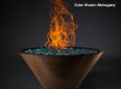 Ridgeline Conical Wood Burning Fire Bowl by Slick Rock