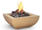 Gas Fire Bowl Square 36 in. Bordeaux By American Fyre Design