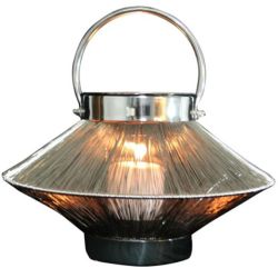 Anywhere Fireplace Saturn Gel Fireplace/Lantern - 2 in1 Design