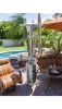 AZ Patio 87 inch Stainless Steel LP Gas Heater with Metal Table