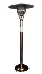 AZ Patio 85 inch Natural Gas Patio Heater in Hammered Bronze
