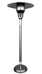 AZ Patio 85 in. Natural Gas Outdoor Patio Heater Stainless Steel