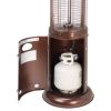 AZ Patio Round Commercial Clear or Black Cylinder Tube Heater